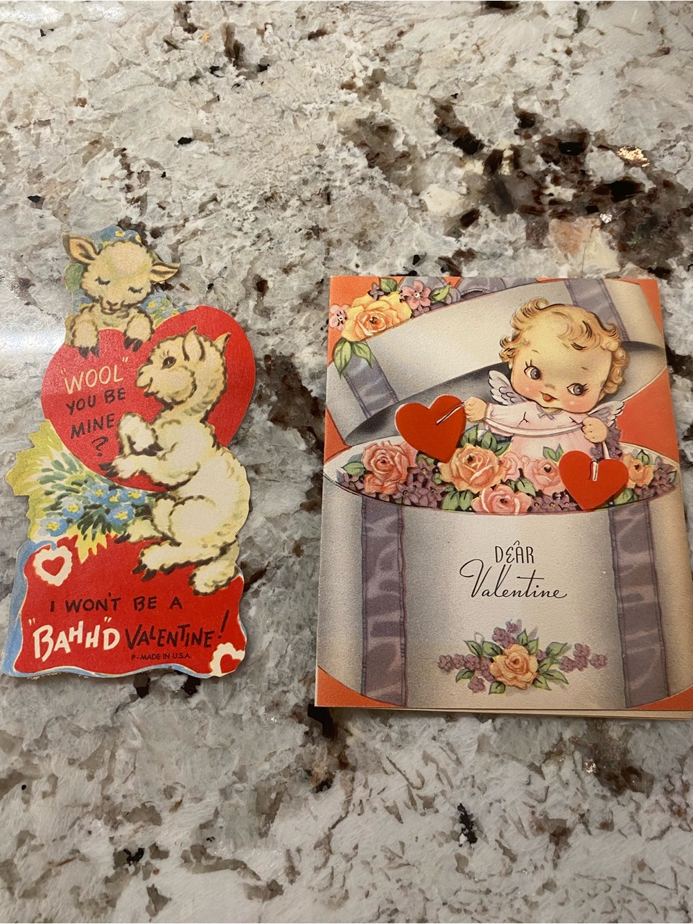Vintage Valentine Cards Lot of 16 - Picture 11 of 13